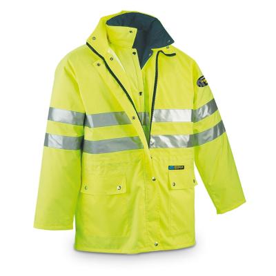 Parka Alta visibilidad. Triple uso amarillo 560 gr.