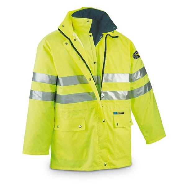 Parka Alta visibilidad. Triple uso amarillo 560 gr.