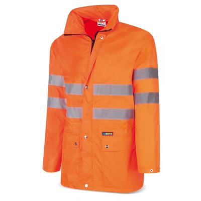 Chaqueta Alta Visibilidad naranja poliéster 140 g.