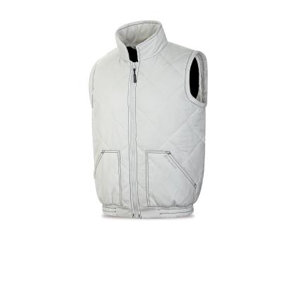 Chaleco tipo clásico modelo BADER. Blanco 350 gr.