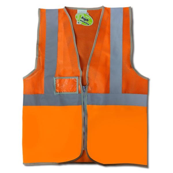 Chaleco Alta Visibilidad de malla 120 gr.