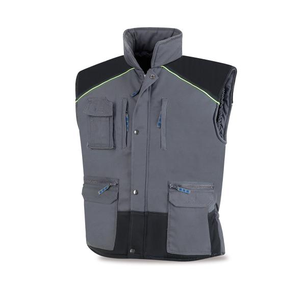 Chaleco gris/negro Pro series modelo ODIN.