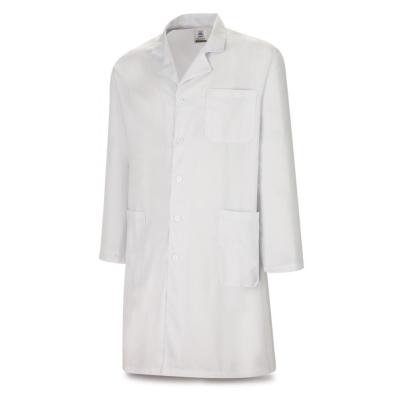 Bata unisex blanca poliéster/algodón 200 gr. 3840