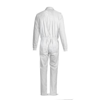 Buzo blanco poliéster/algodón 200 g. 48
