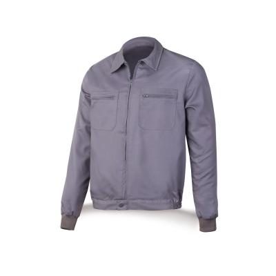 Chaqueta gris poliéster/algodón 200 g. 48