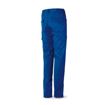 Pantalón azulina poliéster/algodón 200 g. ultibolsillos 36