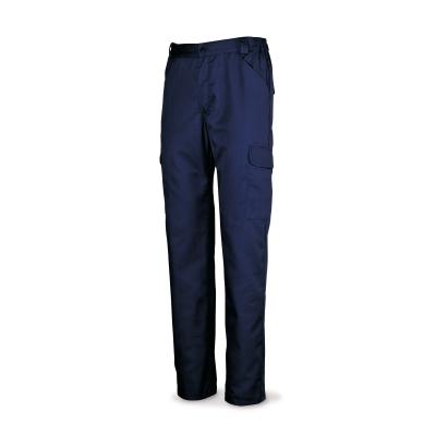 Pantalón azul marino algodón 200 g. ultibolsillos. 38