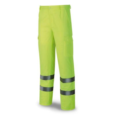 Pantalón Alta Visibilidad poliéster/algodón 200 gr. 36