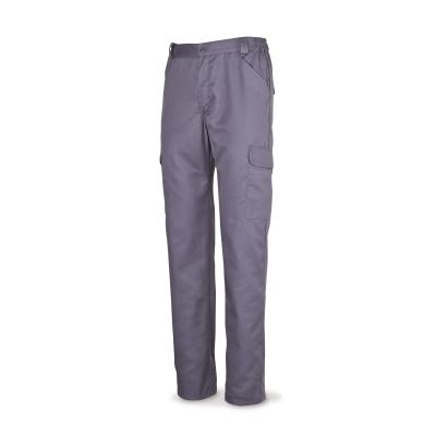 Pantalón gris poliéster/algodón 200 g. ultibolsillos. 38