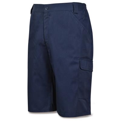 Bermuda azul marino poliéster/algodón de 200 g.ultibolsillo 36