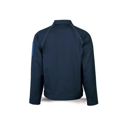 Chaqueta azul marino en Algodón de 270 g. 48