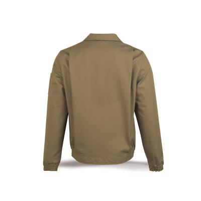 Chaqueta beige poliéster/algodón de 245 g. 48