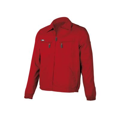 Chaqueta roja poliéster/algodón de 245 g. 48