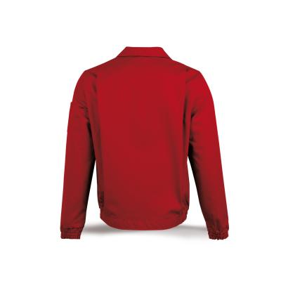Chaqueta roja poliéster/algodón de 245 g. 48