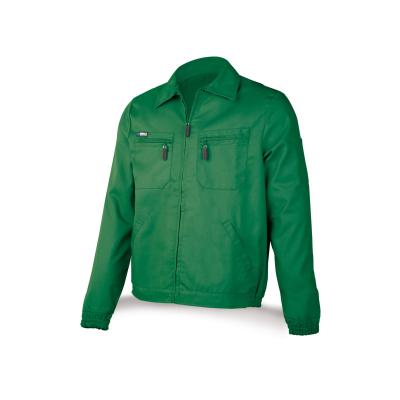 Chaqueta verde poliéster/algodón de 245 g. 48