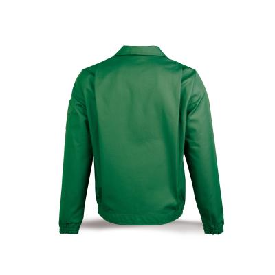 Chaqueta verde poliéster/algodón de 245 g. 48