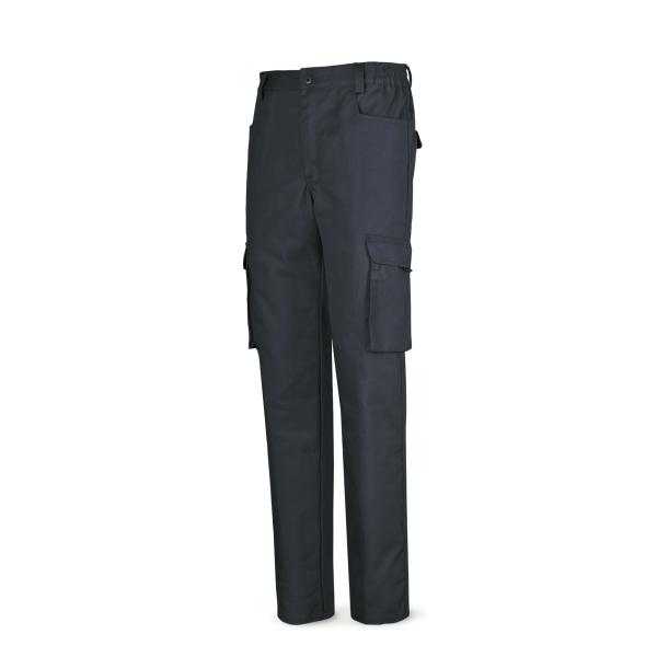 Pantalón UJER azul marino algodón de 245 g. ultibolsillo