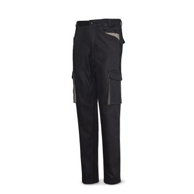 Pantalón negro en Algodón de 270 g. ultibolsillos 36