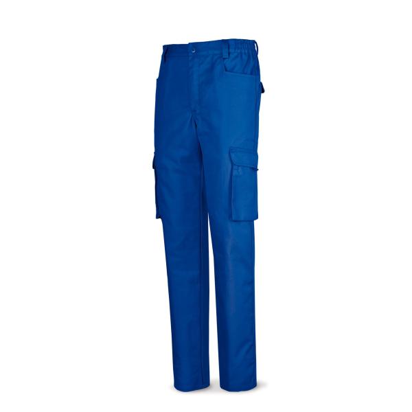 Pantalón azulina algodón de 245 g. ultibolsillo 36