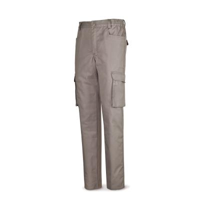 Pantalón gris poliester/algodón de 245 g. ultibolsillo 36