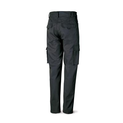 Pantalón negro poliester/algodón de 245 g. ultibolsillo 36