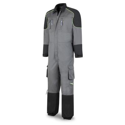 Buzo FIRT INE gris/negro poliéster/algodón 245 gr. 4850