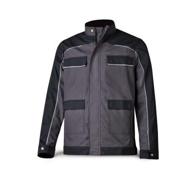 Chaqueta CANVA gris/negro poliéster/algodón 245 gr. 4850