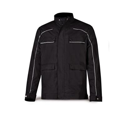 Chaqueta CANVA negro poliéster/algodón 245 gr. 4850