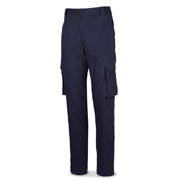 Pantalón TRETCH azul marino algodón 240 gr. ultibolsillo 34