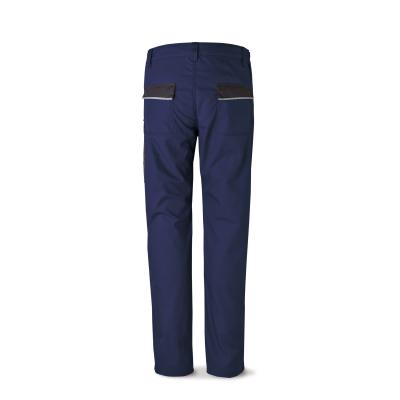 Pantalón CANVA azul marino/negro poliéster/algodón 245 g. ultibolsillos 3840