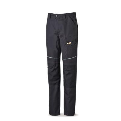 Pantalón CANVA negro poliéster/algodón 245 g. ultibolsillos 5052