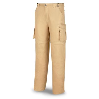 Pantalón DEONTABE beige algodón 200 gr. ultibolsillos 3840