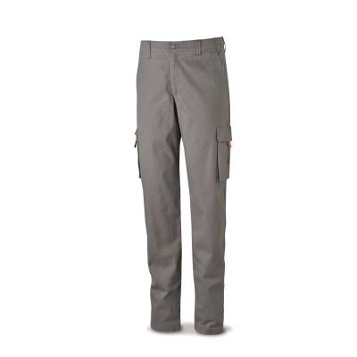 Pantalón TRETCH gris en algodón 260 gr. ultibolsillos 34