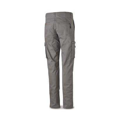 Pantalón TRETCH gris en algodón 260 gr. ultibolsillos 34