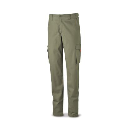 Pantalón TRETCH kaki en algodón 260 gr. ultibolsillos 34