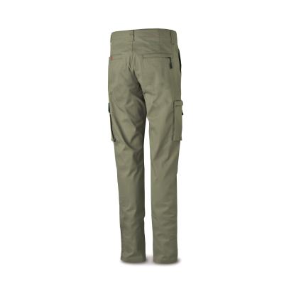 Pantalón TRETCH kaki en algodón 260 gr. ultibolsillos 34