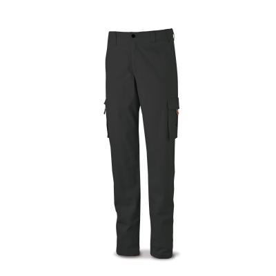 Pantalón TRETCH negro en algodón 260 gr. ultibolsillos 34