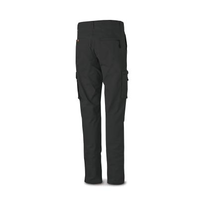 Pantalón TRETCH negro en algodón 260 gr. ultibolsillos 34