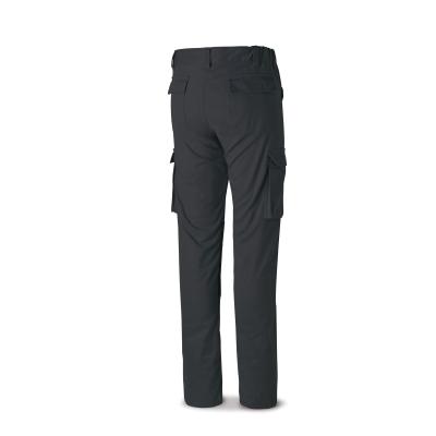Pantalón TRETCH Pro eries negro algodón. 220 gr. ultibolsillos 34