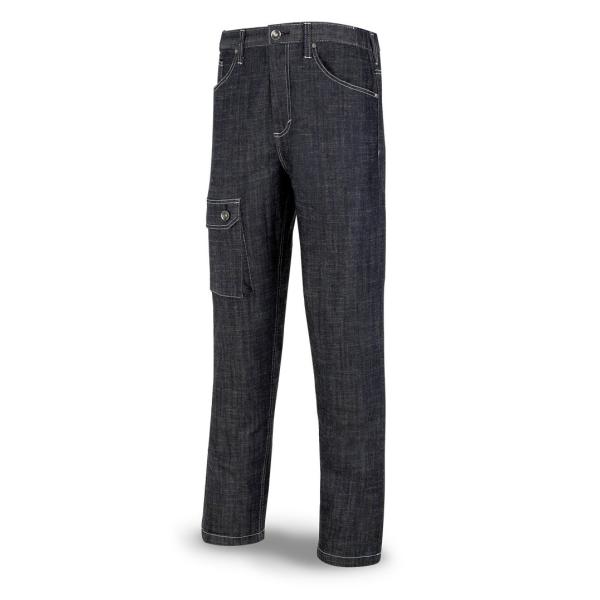 Pantalón TRETCH vaquero azul marino 290 gr. 4244