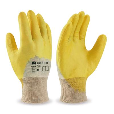 Dorso transpirable. Guante Nitrilo flexible con soporte de punto de algodón y puño elástico. 7