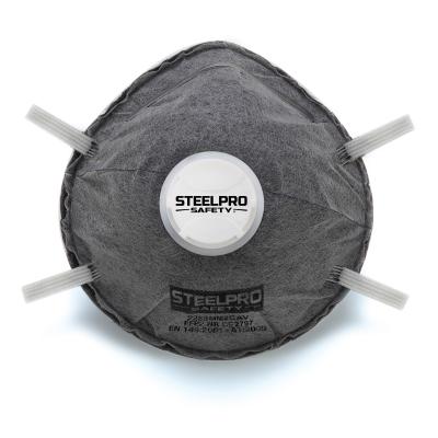 ascarilla desechable FFP2 con válvula de exhalación y carbón activo.