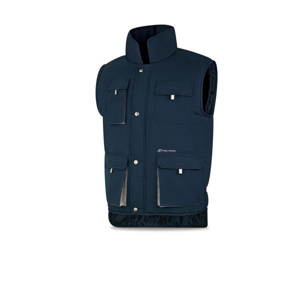 Chaleco multibolsillos modelo HEIDA arino oscuro 350 gr.