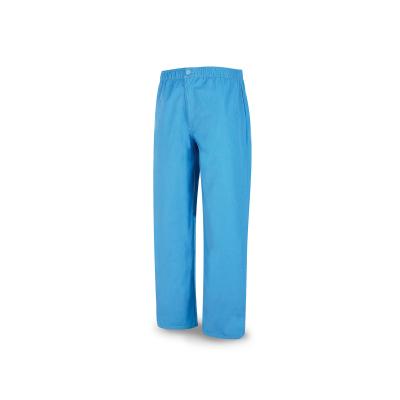 Pantalón sanitario azul celeste poliéster/algodón 180 g