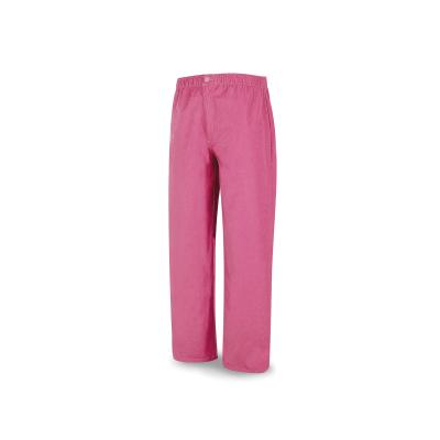 Pantalón sanitario rosa poliéster/algodón 180 g X