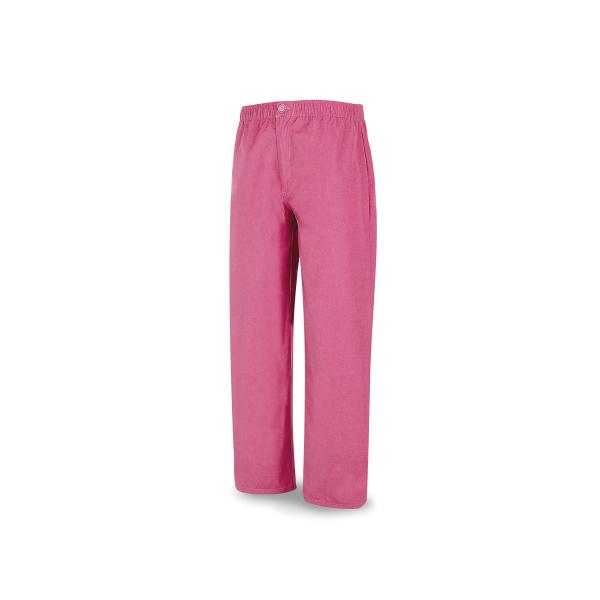 Pantalón sanitario rosa poliéster/algodón 180 g X