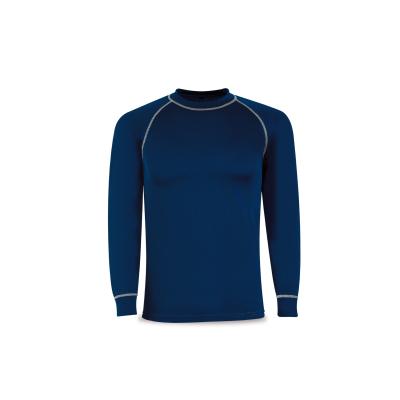 Camiseta Oxford/azul marino melange.