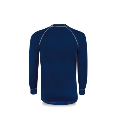 Camiseta Oxford/azul marino melange.