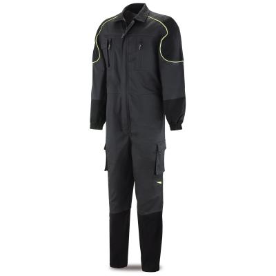 Buzo PRO ERIE tretch gris/negro poliéster/algodón 245 gr. 4850