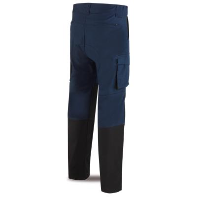 Pantalón PRO ERIE tretch azul marino/negro poliéster/algodón 245 gr. 3840
